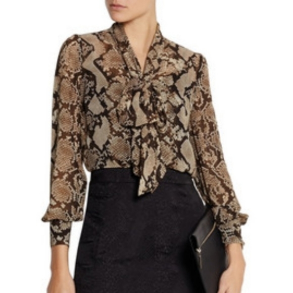 Altuzarra Python Print Blouse - Picture 8 of 8